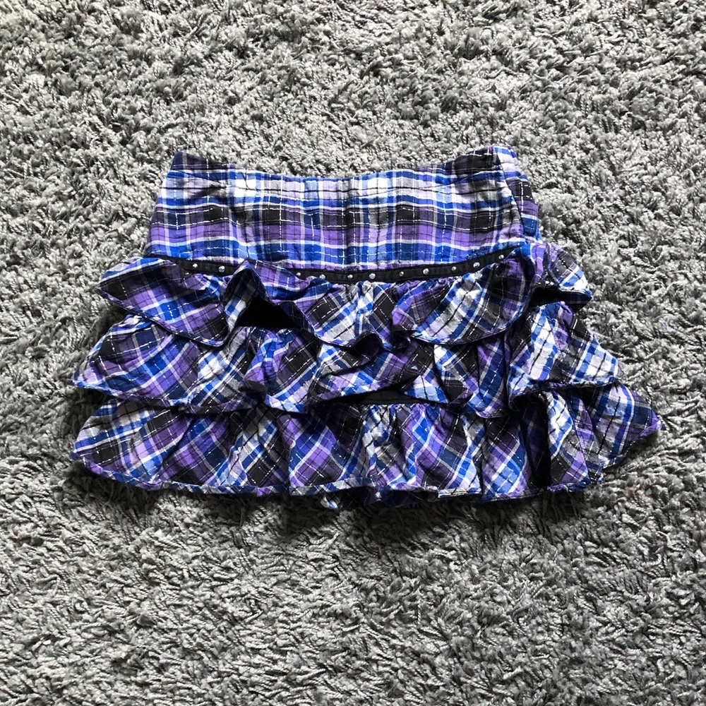 Justice girls colorful skirt.